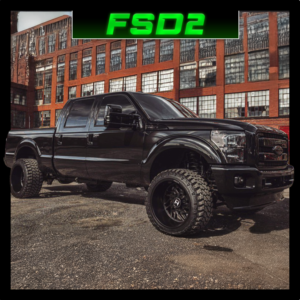 Blacked out F-350