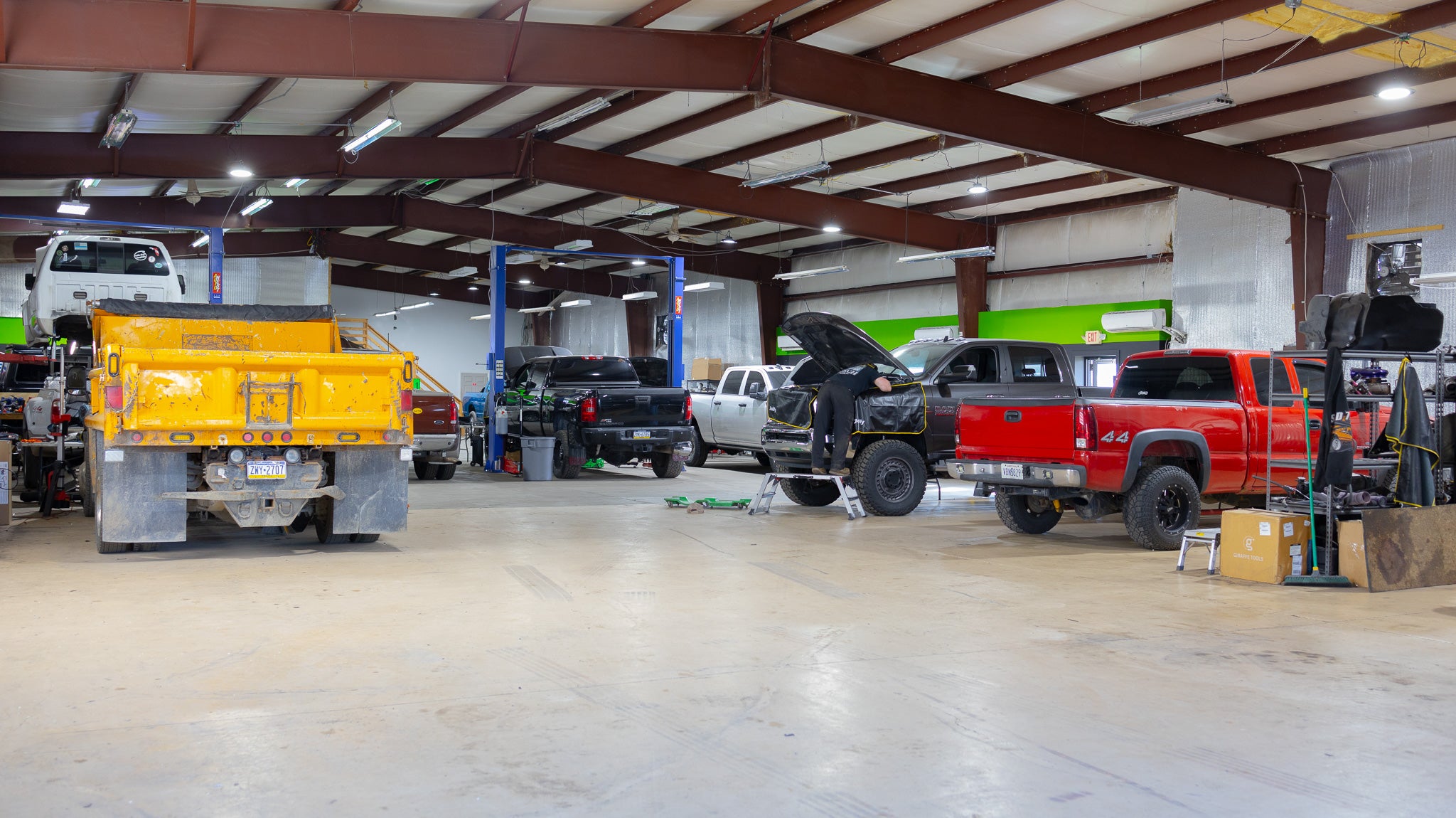 Service Area Front