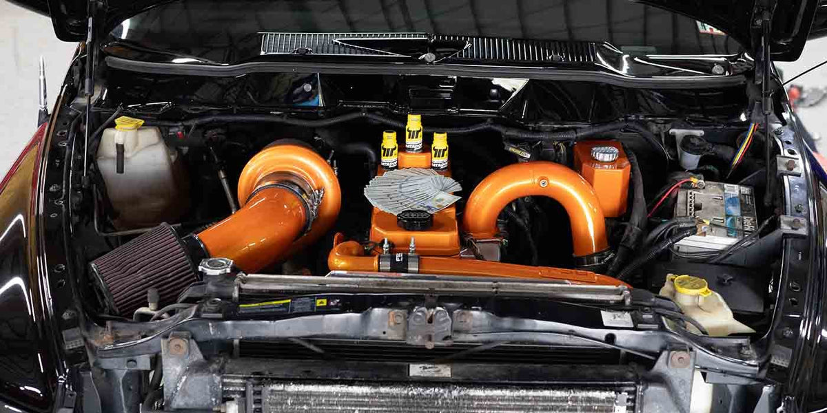 Full Send Diesel’s giveaway truck features a 5.9L Cummins